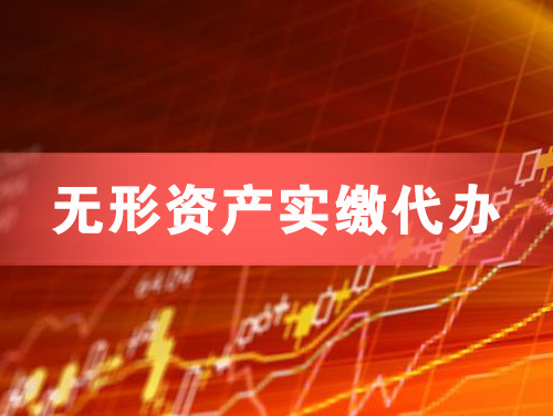 绥化无形资产实缴资本代办